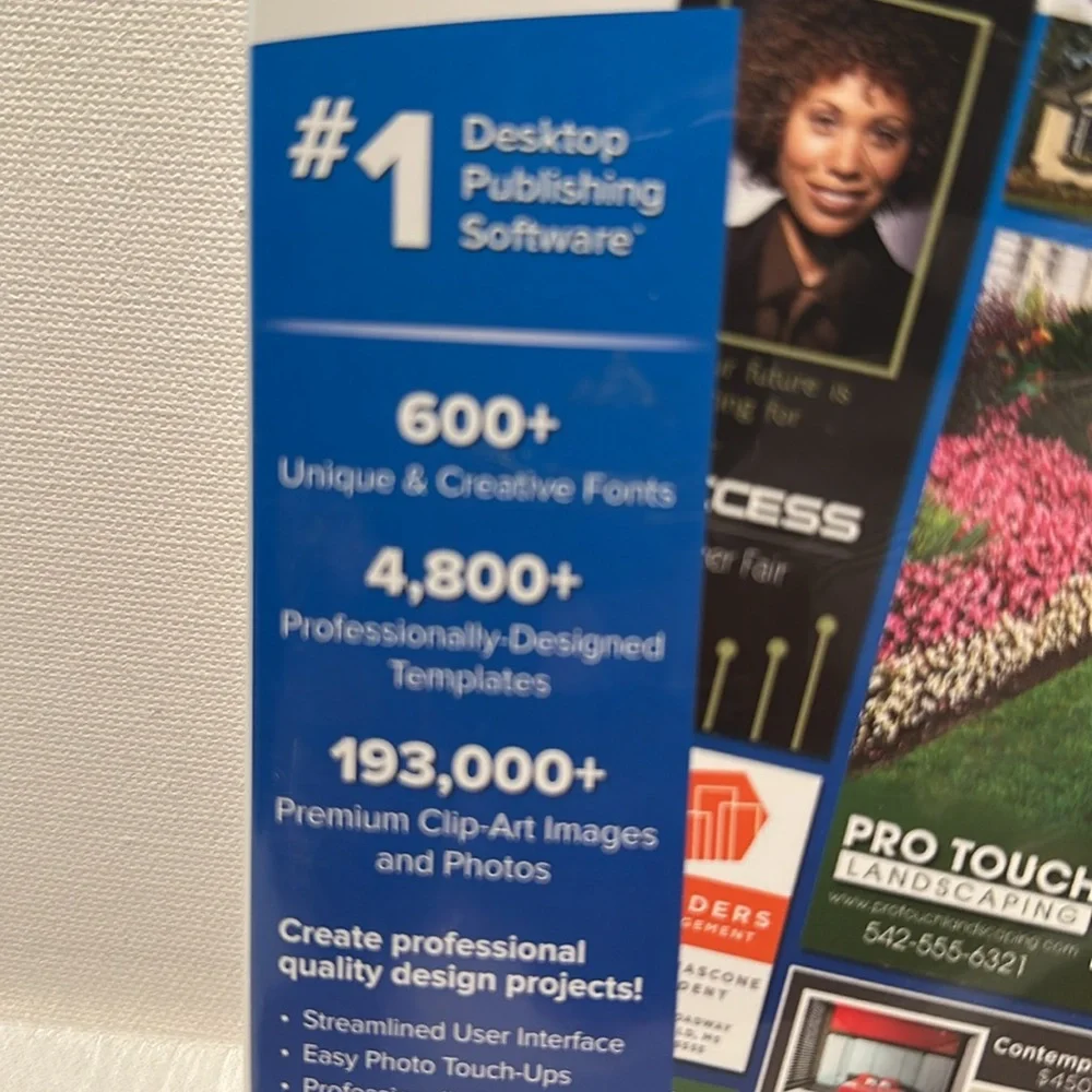 Brøderbund The Print shop Deluxe Version 3.5 PC DVD-ROM.